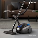 ASPIRADORA TRINEO C/BOLSA 800W NEGRO