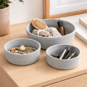 Set De Organizadores Multiuso Gris