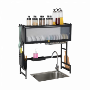 Secaplatos Escurridor Negro