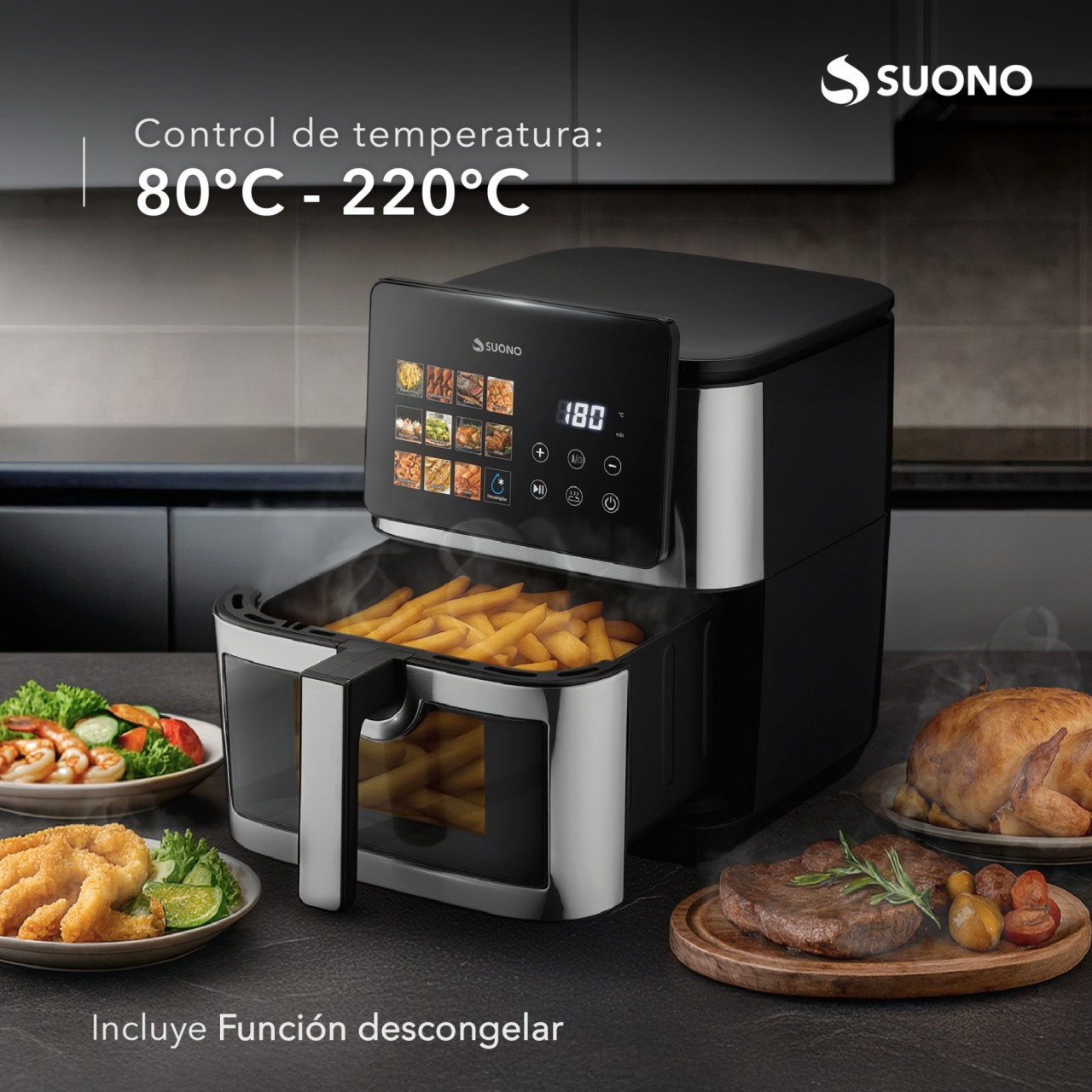 Air Fryer Digital Air XL NEGRO