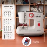 Máquina De Coser 16 Puntos Blanco