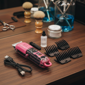 Corta Pelo Recargable Verde