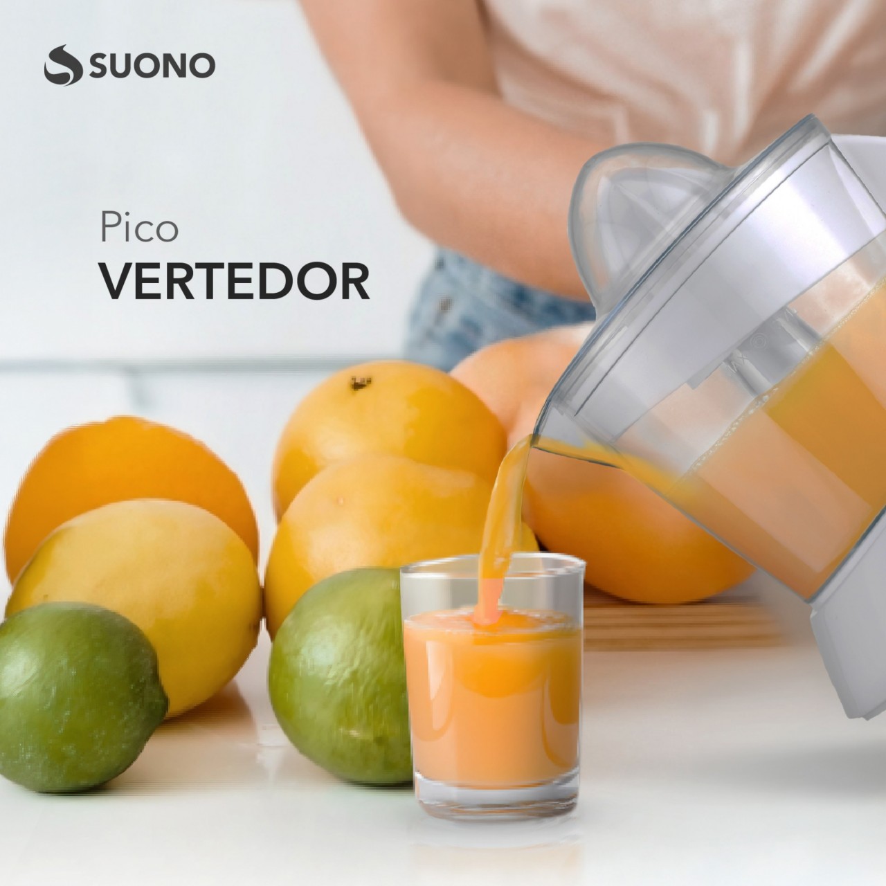 EXPRIMIDOR BÁSICO 700ML 25W BLANCO