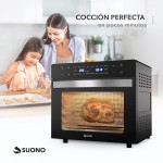 Horno Air Fryer Suono 45L Digital Negro