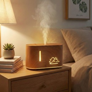 Humidificador Nube Marrón