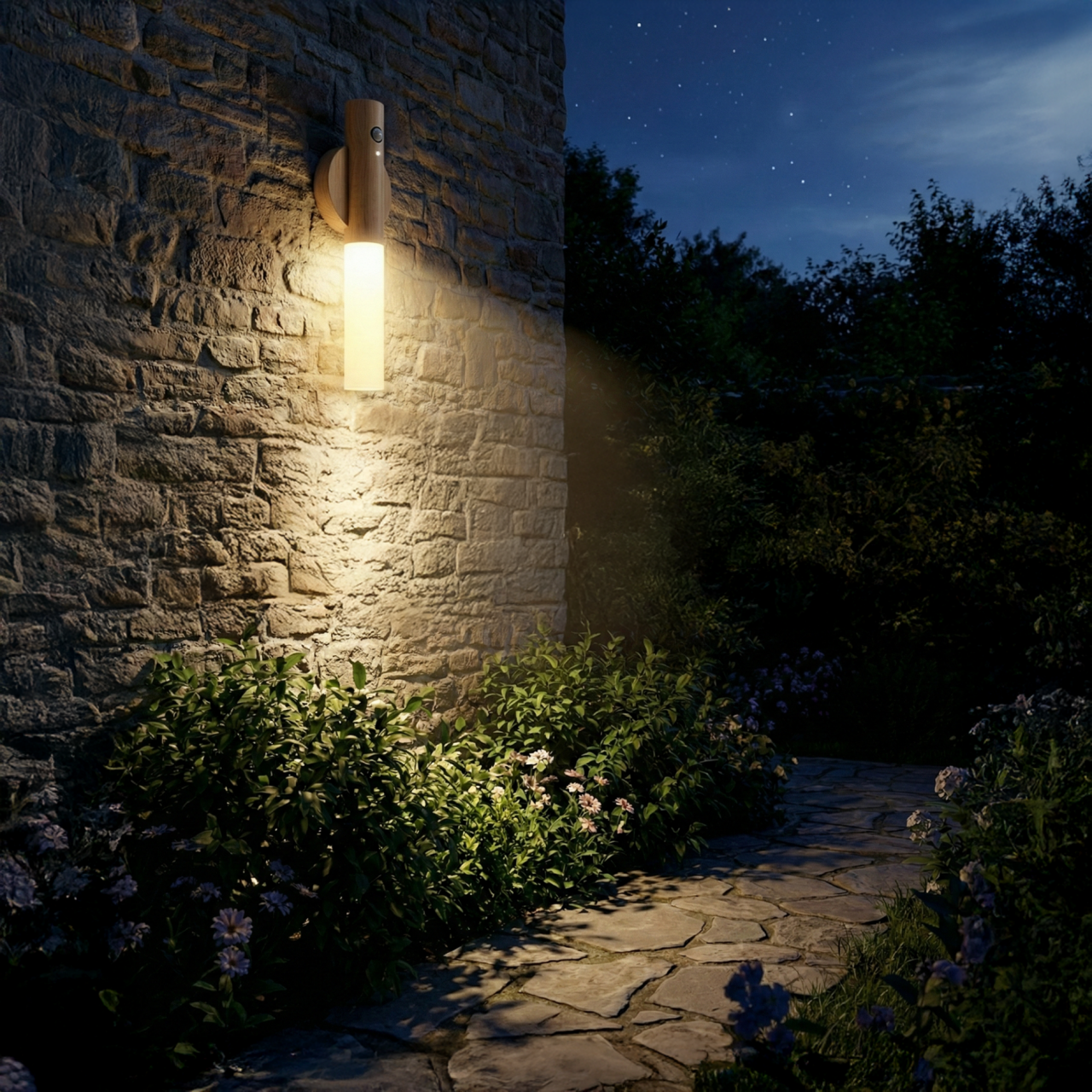 Lampara Led Marrón