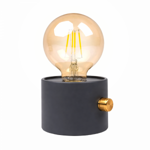 Lámpara Escritorio Newton Gris