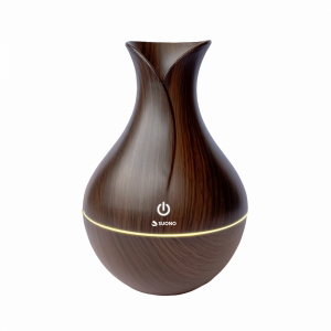 Humifidificador Jarrón Color Madera Osc.
