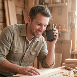 Radio Portátil Negro