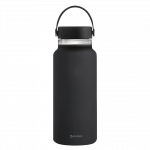 Botella De Acero 500Ml Negro