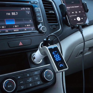 Receptor Bluetooth Usb Auto Gris