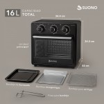 Horno Air Fryer 16L Mecánico 1 NEGRO