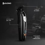 Hair Trimmer Con pantalla NEGRO
