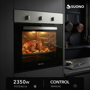 Horno Empotrable Básico Acero