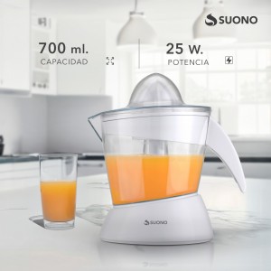EXPRIMIDOR BÁSICO 700ML 25W BLANCO