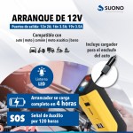 Arrancador Y Cargador De Batería Portátil