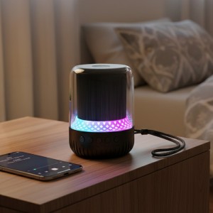 Parlante Con Luz Negro