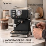 ESPRESSO COFFEE MAKER VINTAGE NEGRO