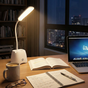 Lampara De Escritorio Blanco