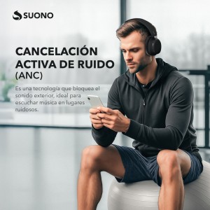 Auriculares Vincha Negro