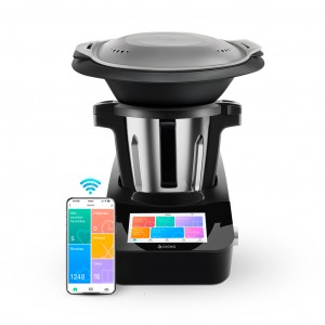 Robot De Cocina 1700W 4,7L 8 Acc. Negro