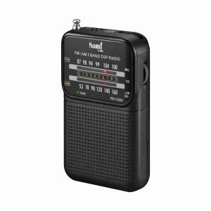 Radio Portátil Negro