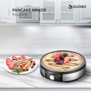 Panquequera Eléctrica Suono 1200W Acero