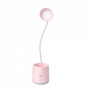 Lámpara De Escritorio Led Rosa