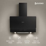 Campana De Cocina 180W Negro