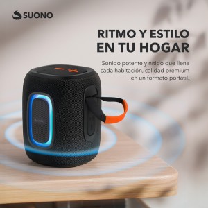 Parlante Portátil Negro