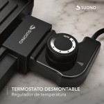 Parrilla Grill Eléctrica 2000W Negro