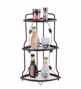 Organizador De Tres Pisos Negro