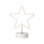 Lampara Estrella Blanco