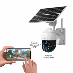 Camara De Seguridad Exterior Blanco