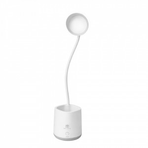 Lámpara De Escritorio Led Blanco