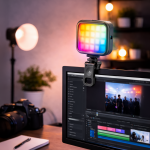 Video Lampara Rgb Negro