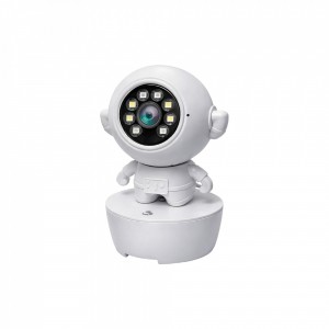 Cámara De Seguridad Astronauta Hd Blanco