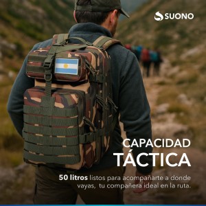Mochila Militar Camuflado