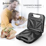 Sandwichera 3 En 1 Wafle/Grill Acero
