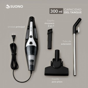 Aspiradora Vertical 2 en 1 BLANCO