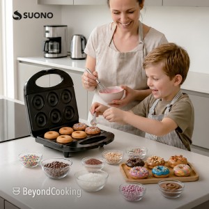Máquina De Donas 750W Negro