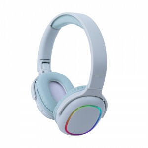 Auricular Bluetooth Rgb Con Radio Verde