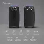 PARLANTE 1200mAh 12W NEGRO