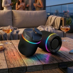 Parlante Inálambrico Dual Negro