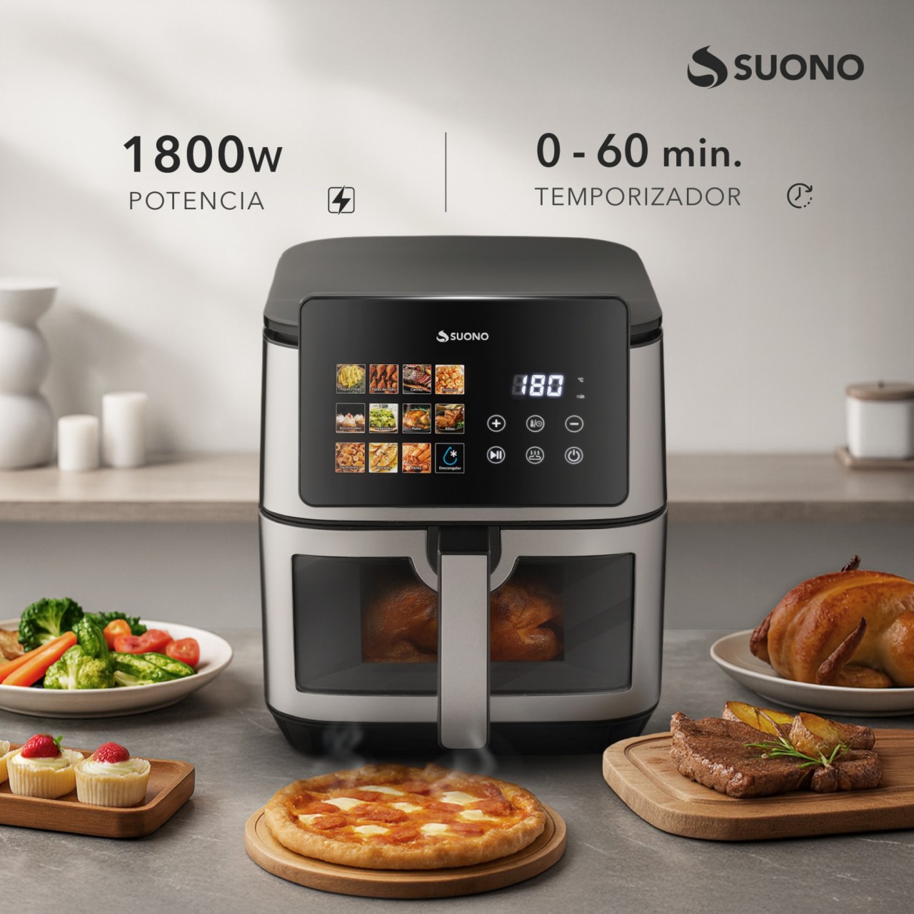 Air Fryer Digital Air XL NEGRO