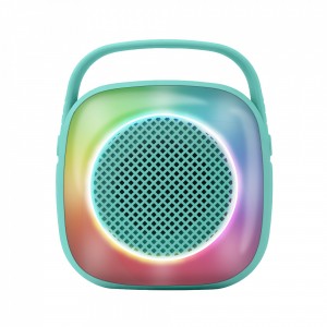 Parlante Portátil Rgb Celeste
