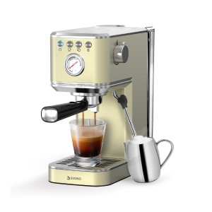Cafetera Espresso 20 Bar Con Cápsulas Crema