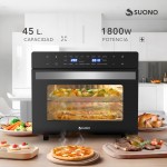 Horno Air Fryer Suono 45L Digital Negro