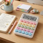 Calculadora Portatil Blanco