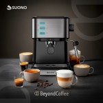 Cafetera Espresso Suono 20 Bar Con Vaporizador Acero